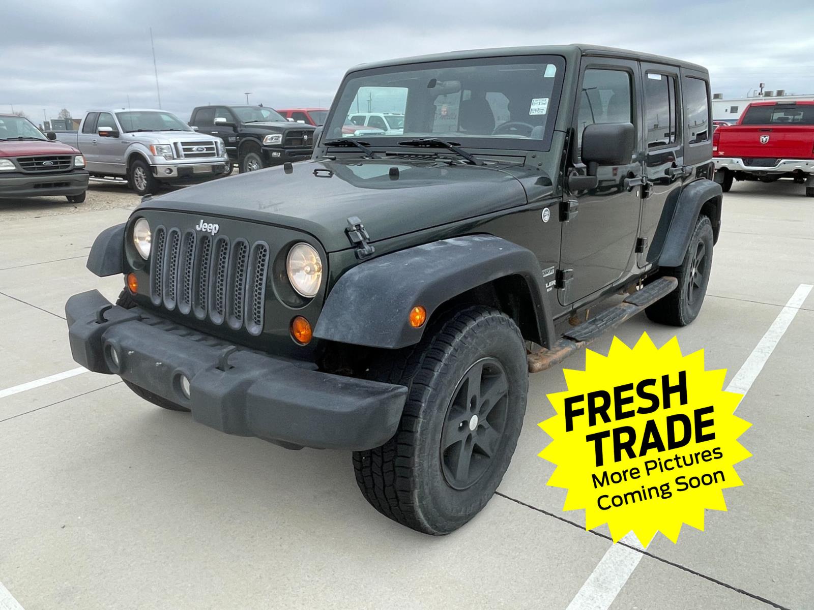 Used 2011 Natural Green Pearl Jeep Sport image 8