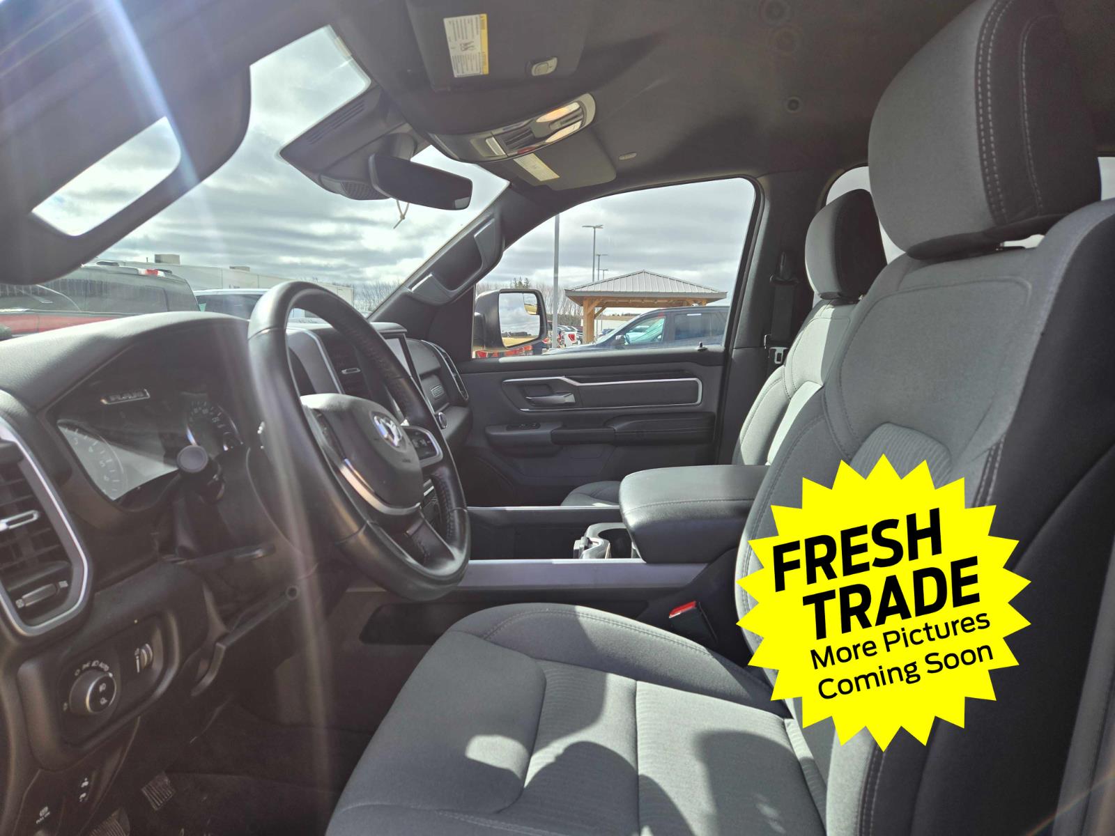 Used 2022 Patriot Blue Pearlcoat Ram Big Horn image 9