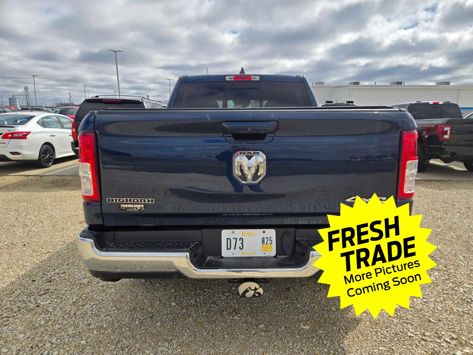 Used 2022 Patriot Blue Pearlcoat Ram Big Horn image 6