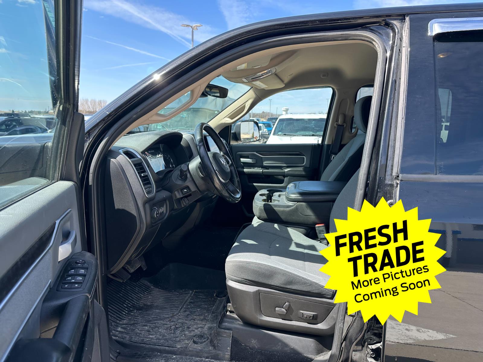 Used 2020 Diamond Black Crystal Pearlcoat Ram Big Horn image 6