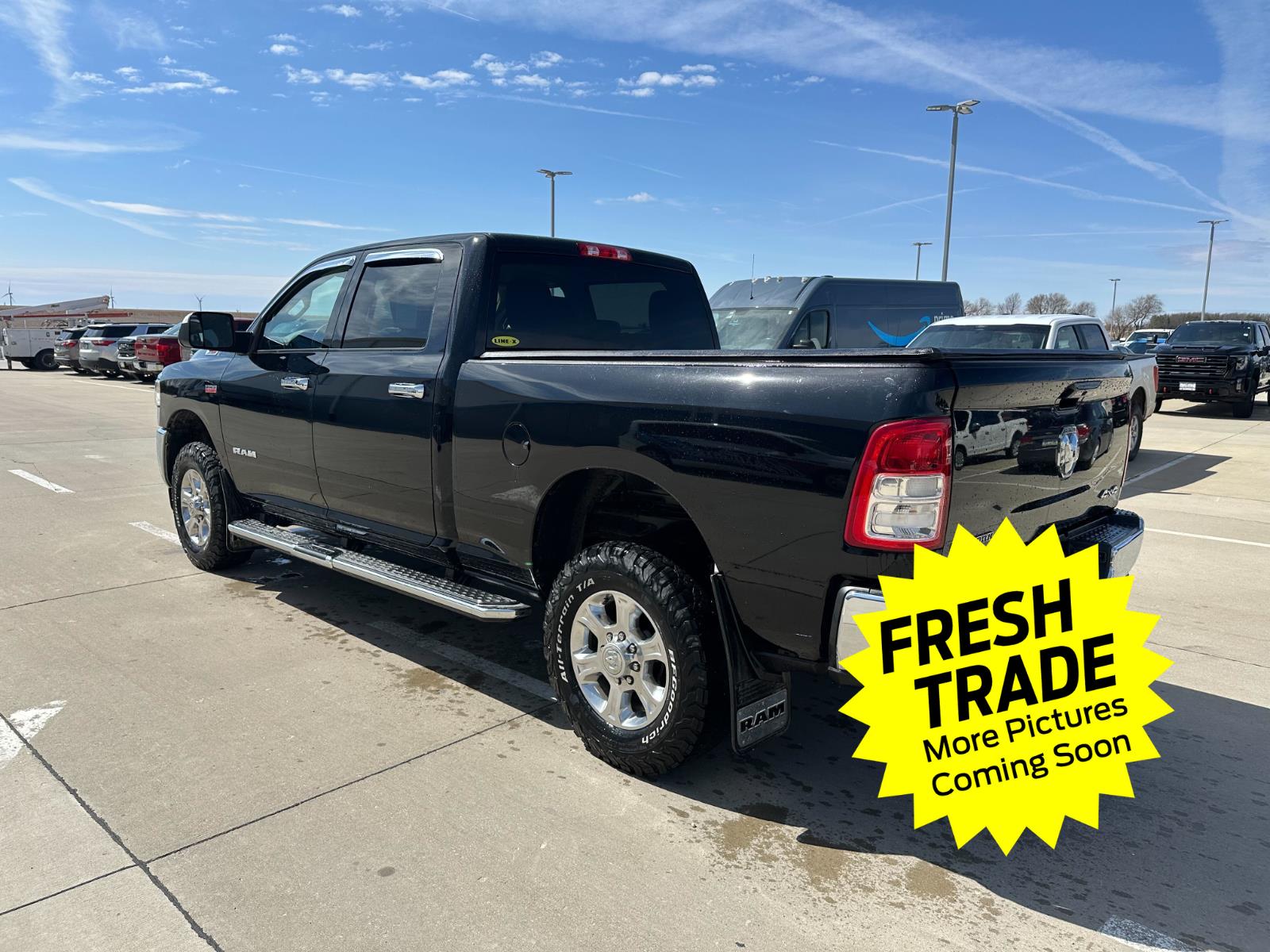 Used 2020 Diamond Black Crystal Pearlcoat Ram Big Horn image 5