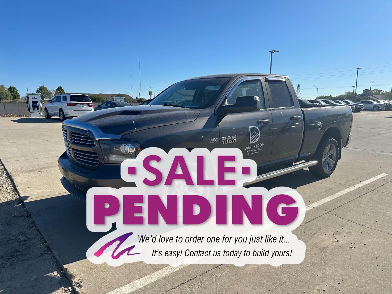 Gray (Granite Crystal Metallic Clearcoat) 2014 RAM 1500 Pickup Truck Four-Wheel Drive 8-Speed Automatic
