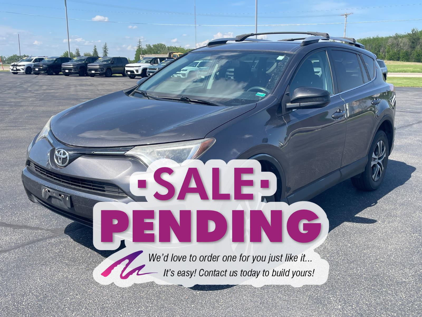 Magnetic Gray Metallic 2016 Toyota RAV4 LE AWD SUV / Crossover All-Wheel Drive 6-Speed Automatic