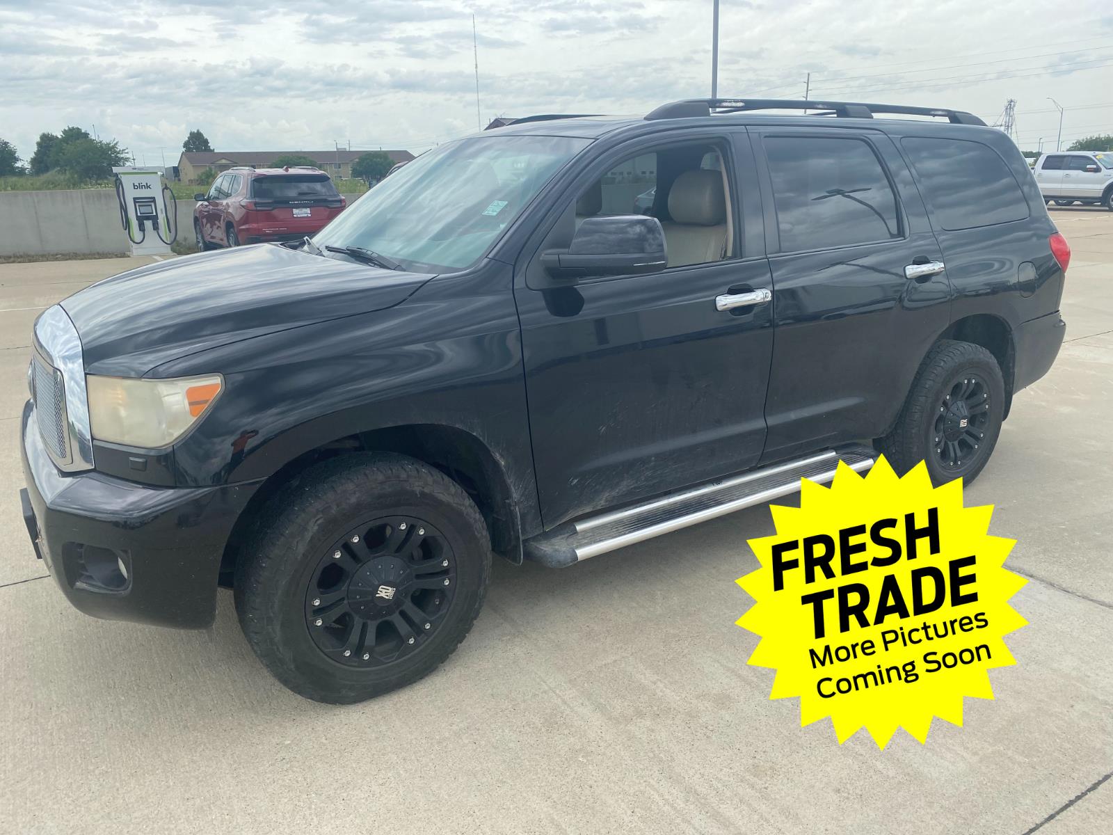 Black 2008 Toyota Sequoia SUV / Crossover Four-Wheel Drive 6-Speed Automatic