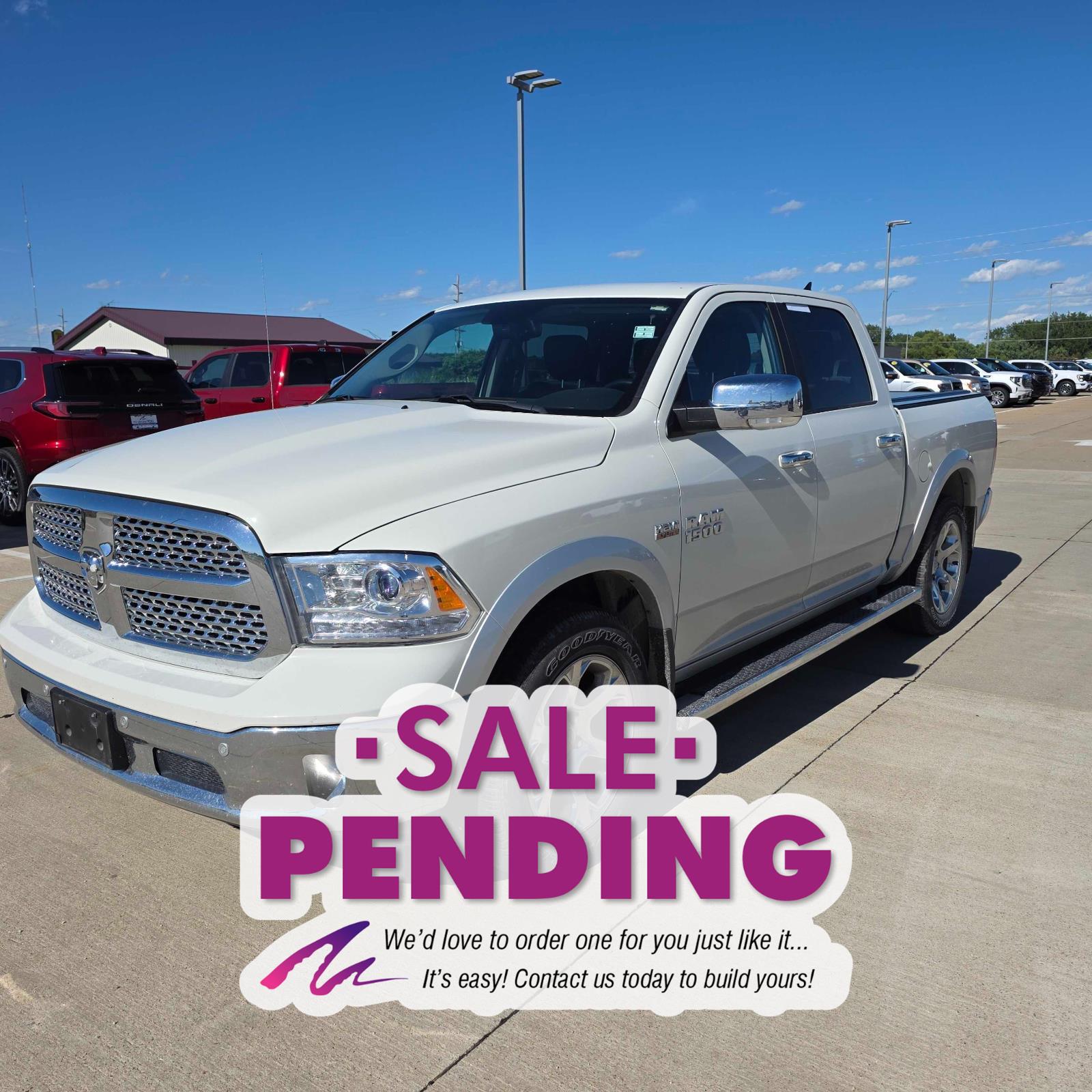 2017 RAM 1500 Laramie Crew Cab 4WD Pickup Truck Four-Wheel Drive