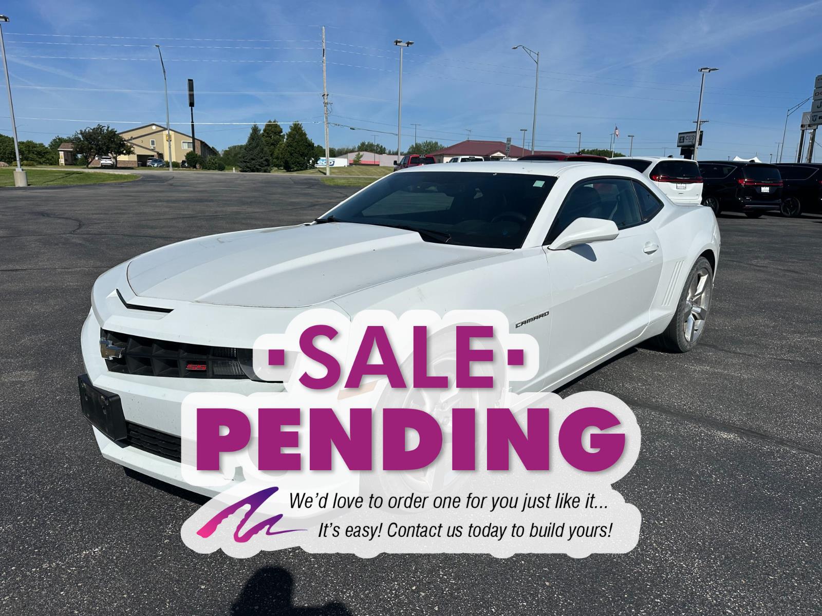 Summit White 2011 Chevrolet Camaro Coupe Rear-Wheel Drive 6-Speed Automatic