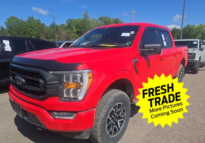 Race Red 2023 Ford F-150 Pickup Truck Four-Wheel Drive Automatic