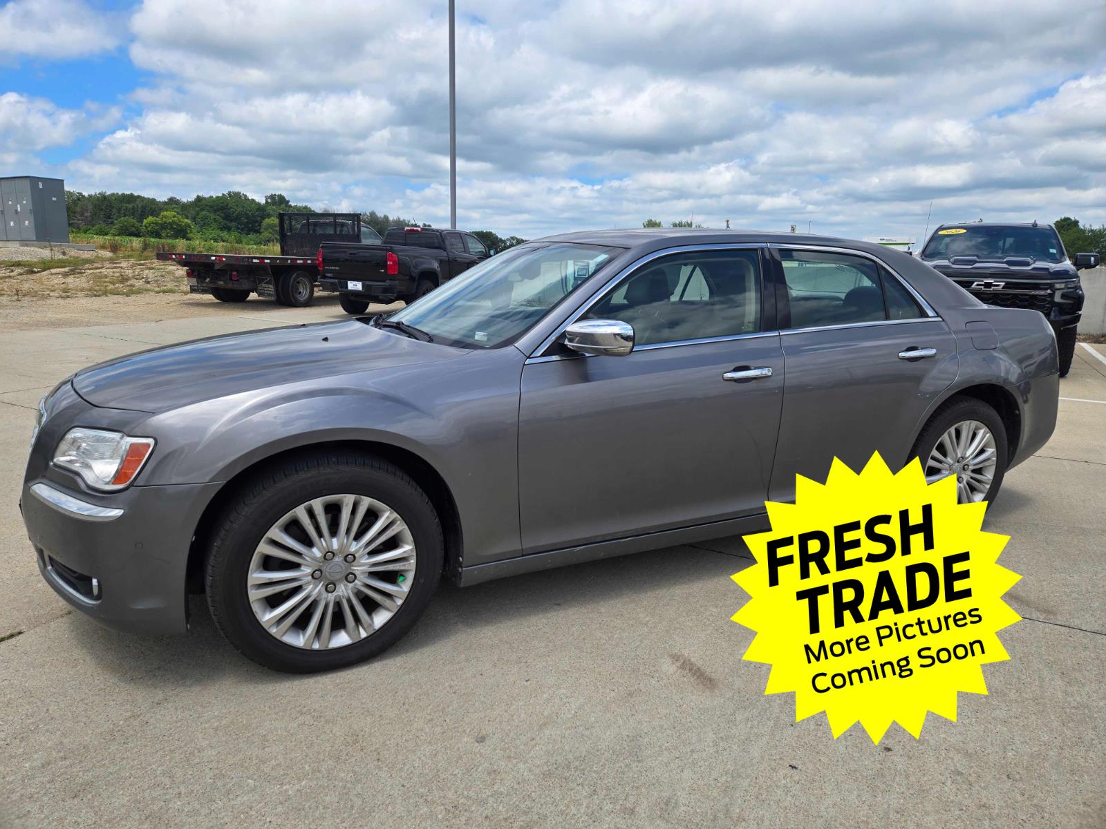 Gray (Tungsten Metallic) 2011 Chrysler 300 Sedan All-Wheel Drive 5-Speed Automatic