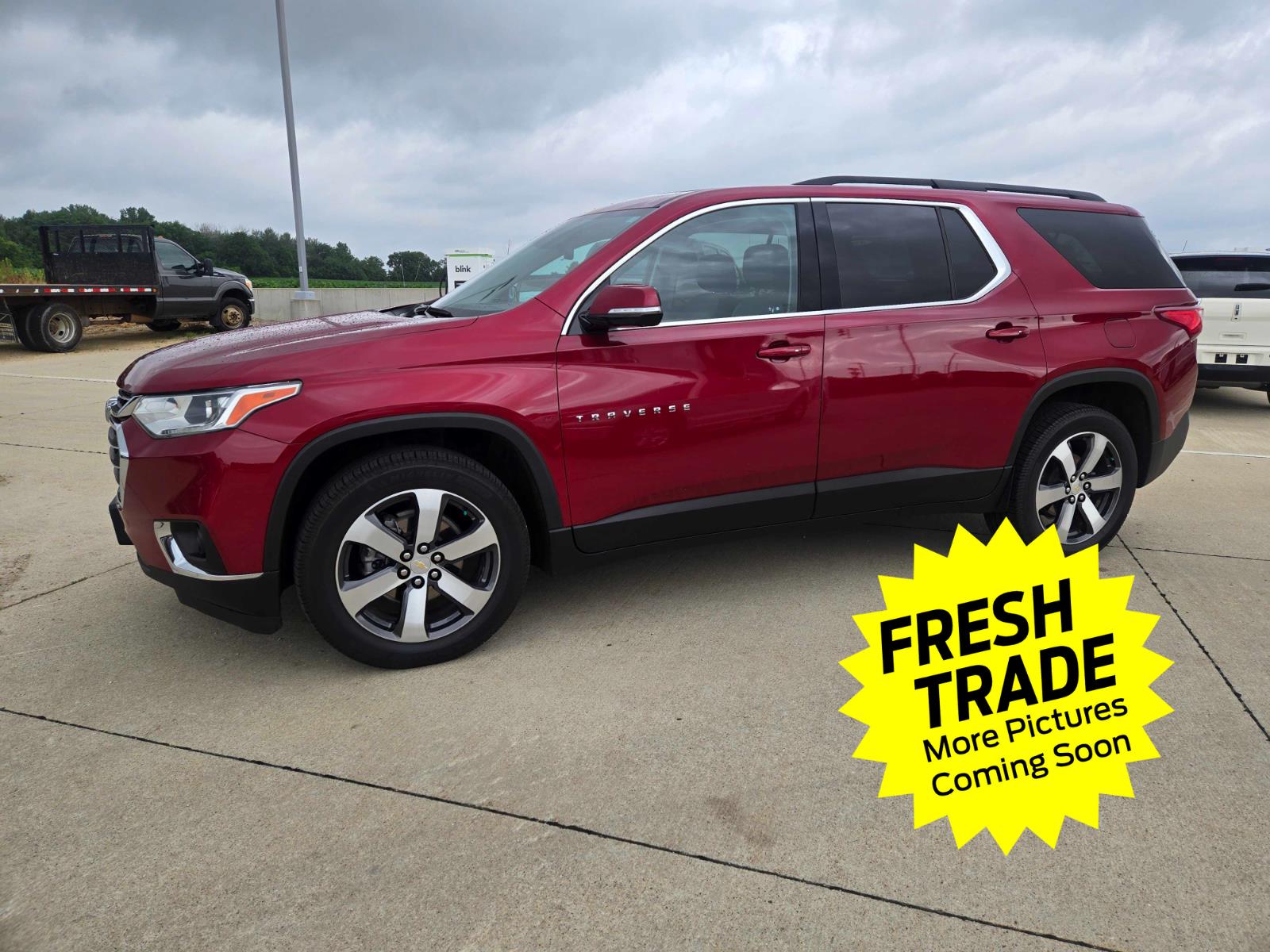 Cajun Red Tintcoat 2020 Chevrolet Traverse SUV / Crossover Four-Wheel Drive 9-Speed Automatic