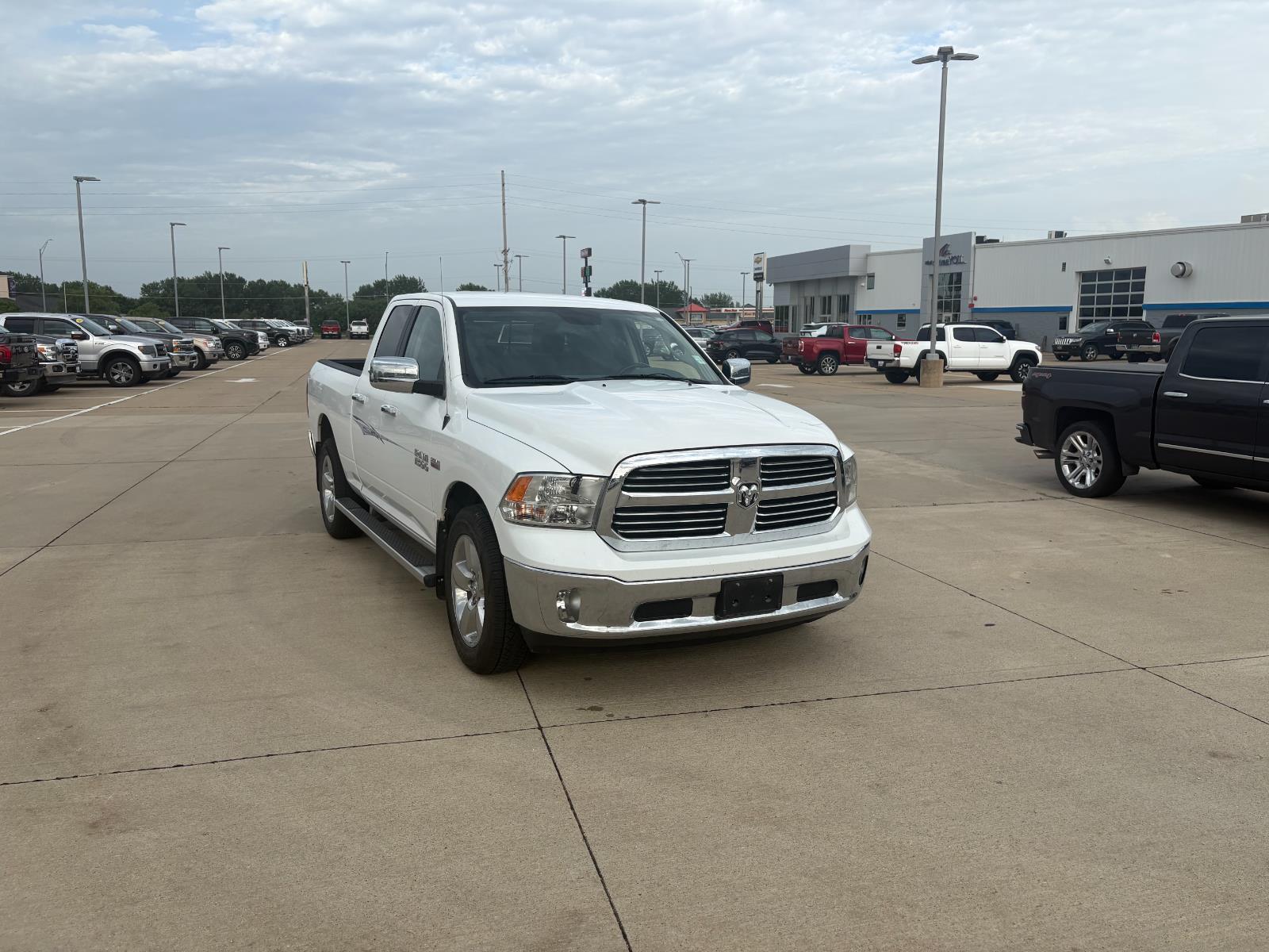 Used 2014 Bright White Clearcoat Ram Big Horn image 4