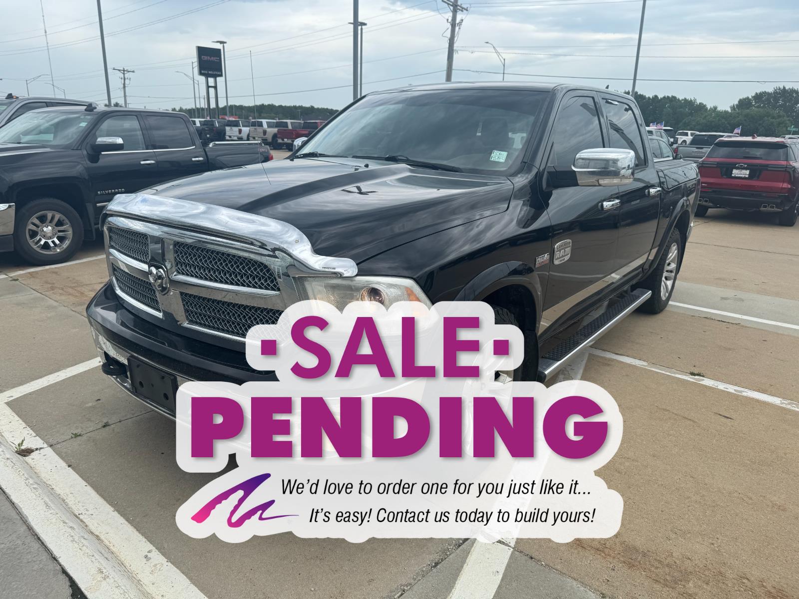 Black 2013 RAM 1500 Pickup Truck Four-Wheel Drive 6-Speed Automatic