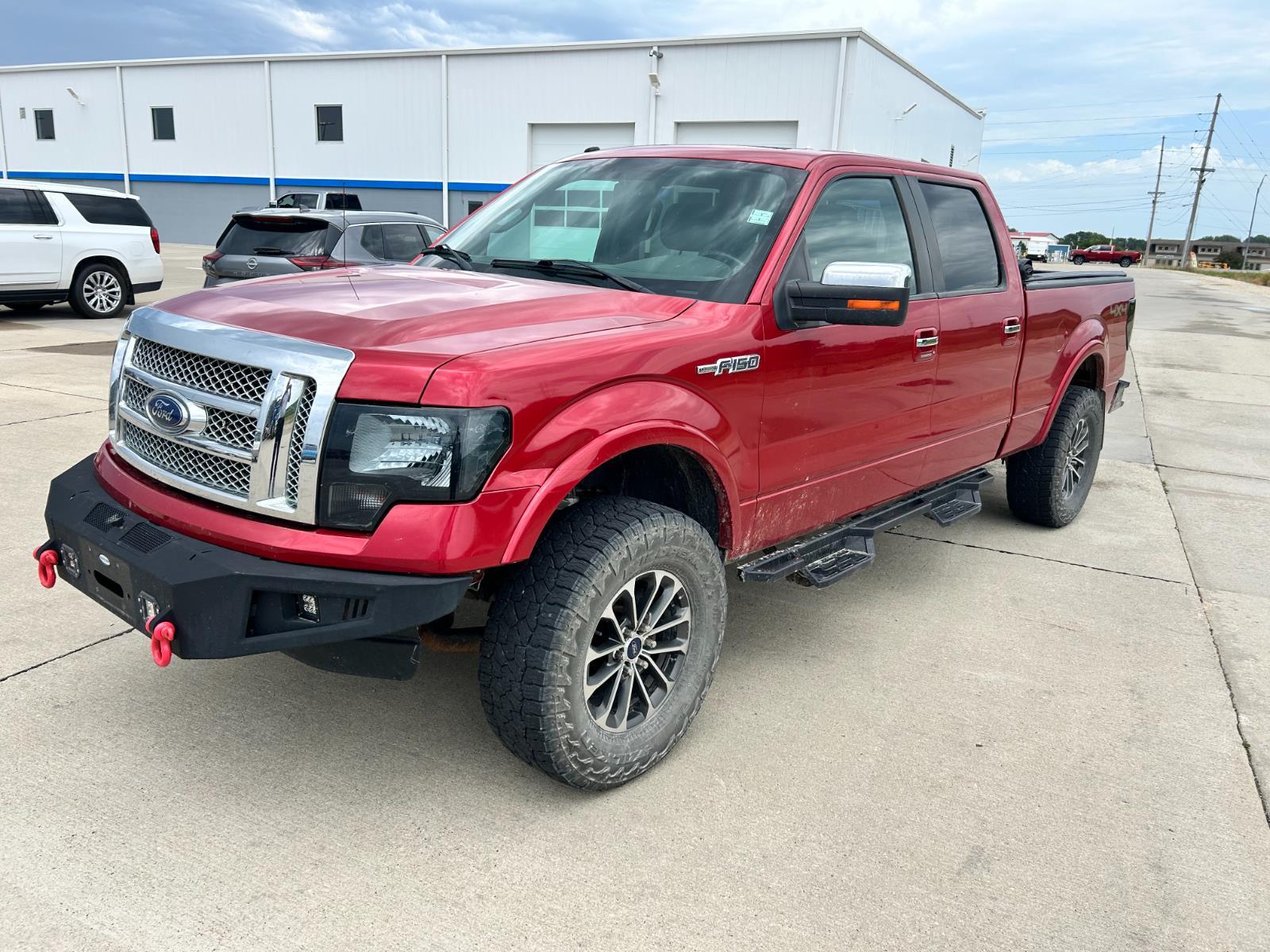 Red Candy Metallic Tinted Clearcoat 2012 Ford F-150 Pickup Truck Four-Wheel Drive 6-Speed Automatic