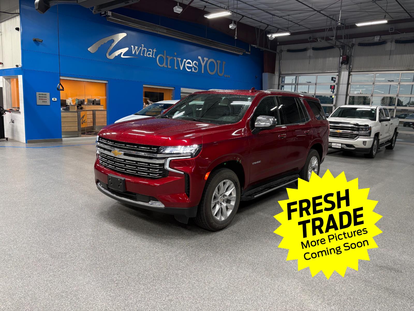 Radiant Red Tintcoat 2024 Chevrolet Tahoe SUV / Crossover Four-Wheel Drive Automatic