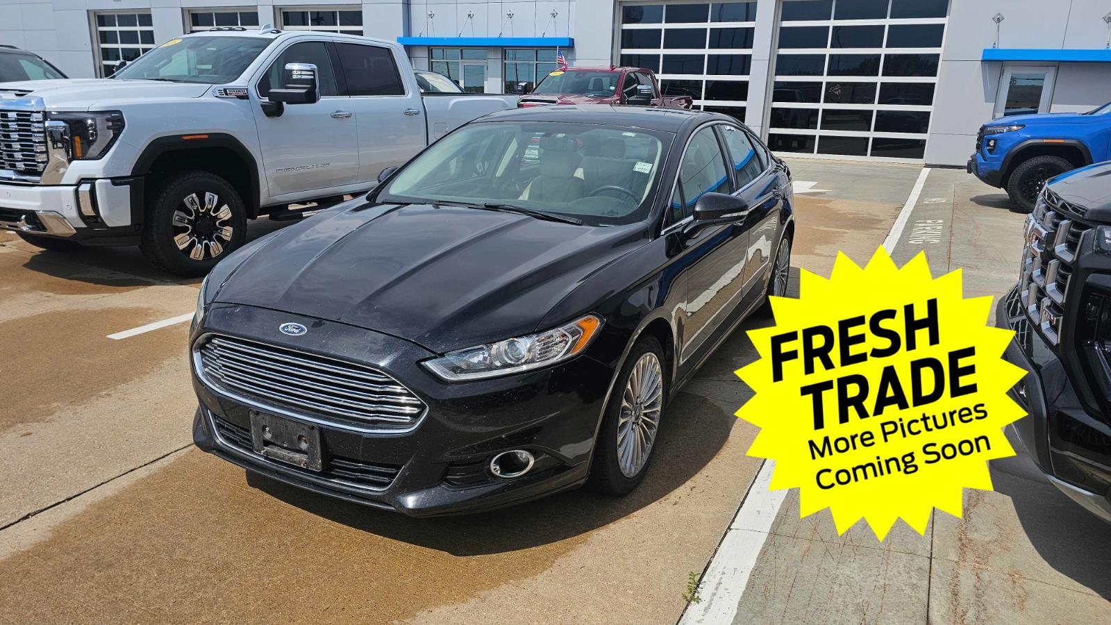 Tuxedo Black Metallic 2014 Ford Fusion Sedan All-Wheel Drive 6-Speed Automatic