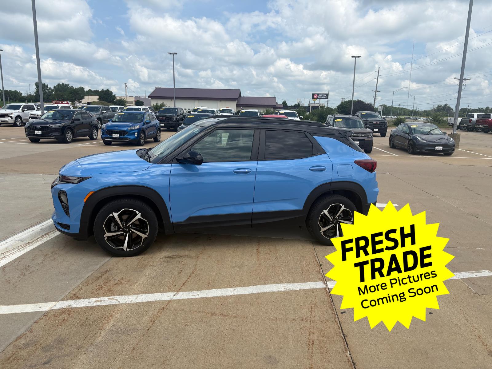 Fountain Blue 2023 Chevrolet Trailblazer SUV / Crossover Front-Wheel Drive Continuously Variable Transmission