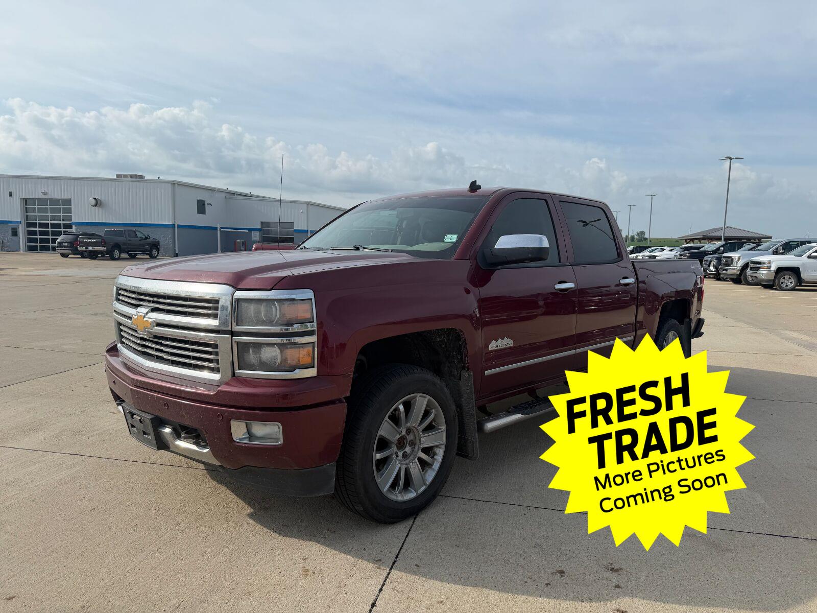 Red (Deep Ruby Metallic) 2014 Chevrolet Silverado 1500 Pickup Truck Four-Wheel Drive 6-Speed Automatic