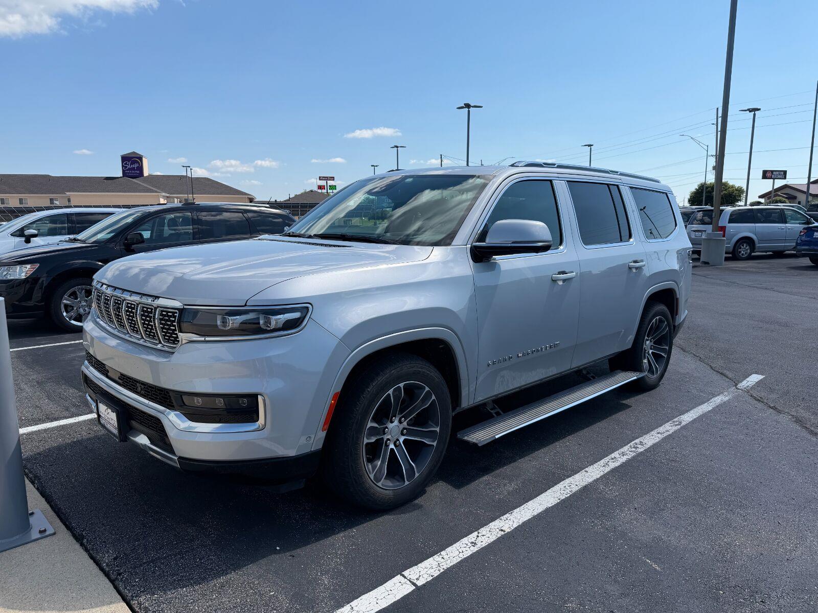 Silver Zynith 2022 Jeep Grand Wagoneer SUV / Crossover Four-Wheel Drive 8-Speed Automatic