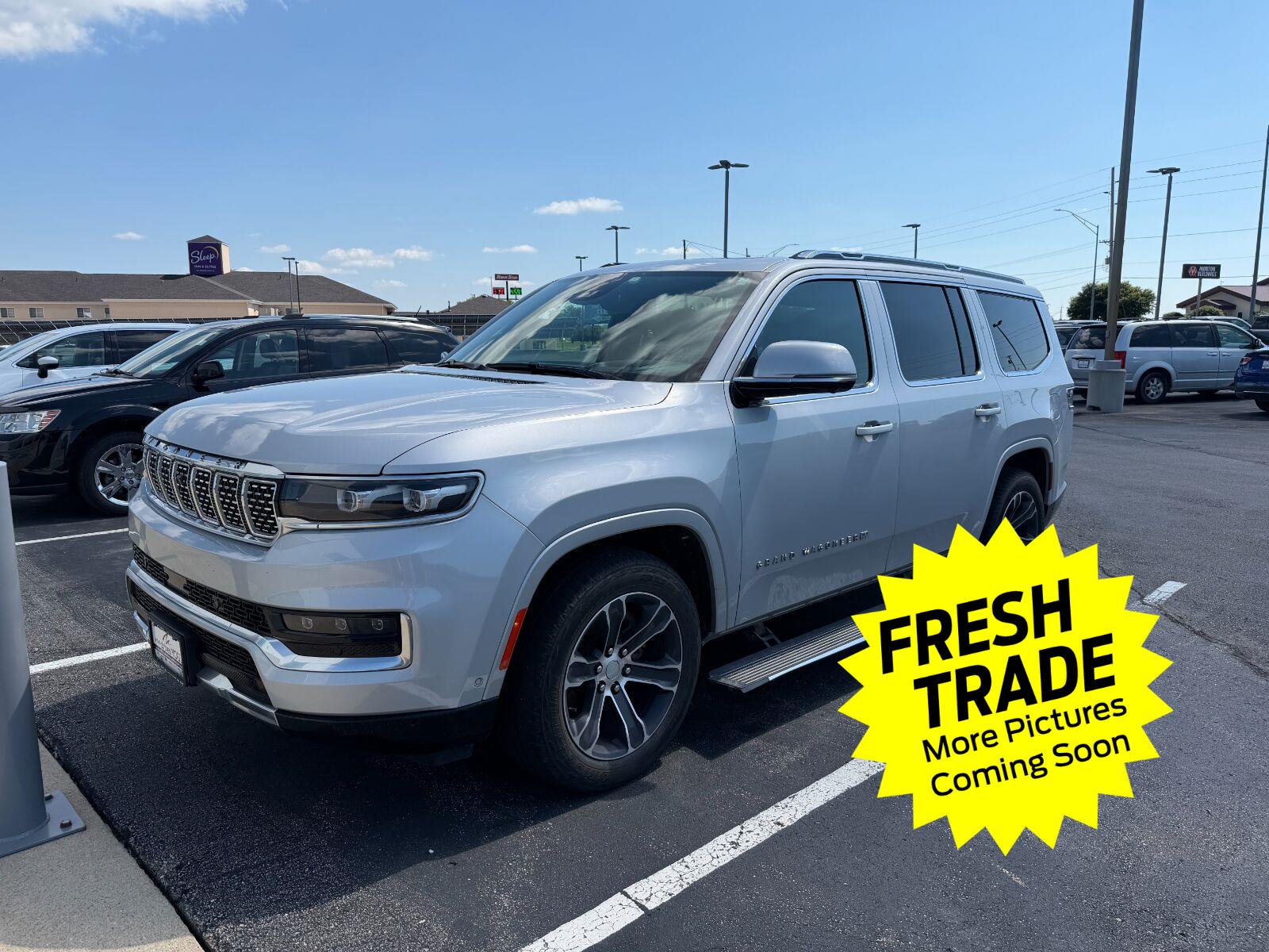 Silver Zynith 2022 Jeep Grand Wagoneer SUV / Crossover Four-Wheel Drive 8-Speed Automatic