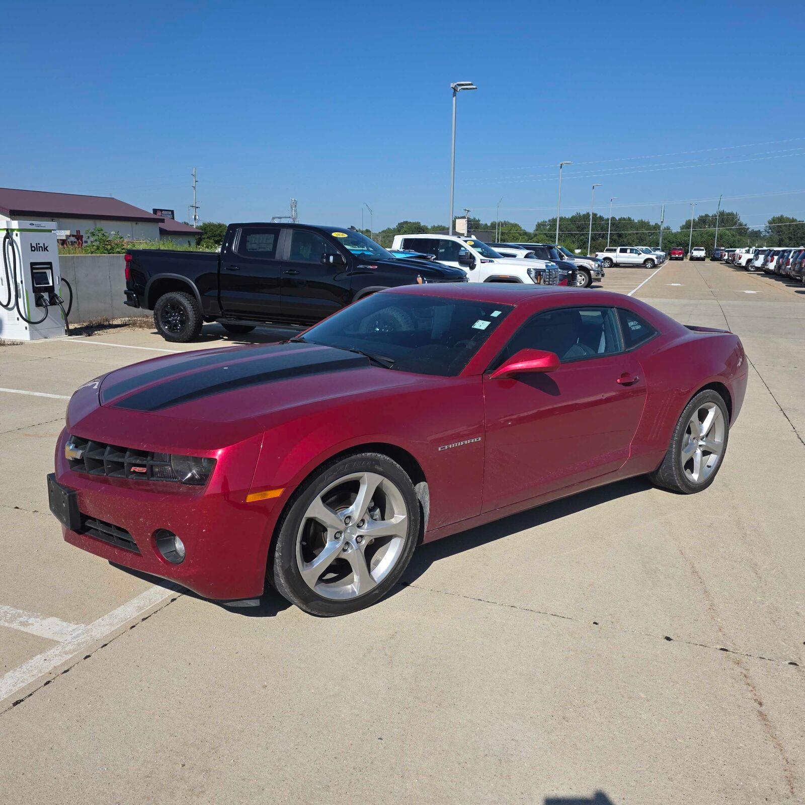 Crystal Red Tintcoat 2013 Chevrolet Camaro Coupe Rear-Wheel Drive 6-Speed Automatic