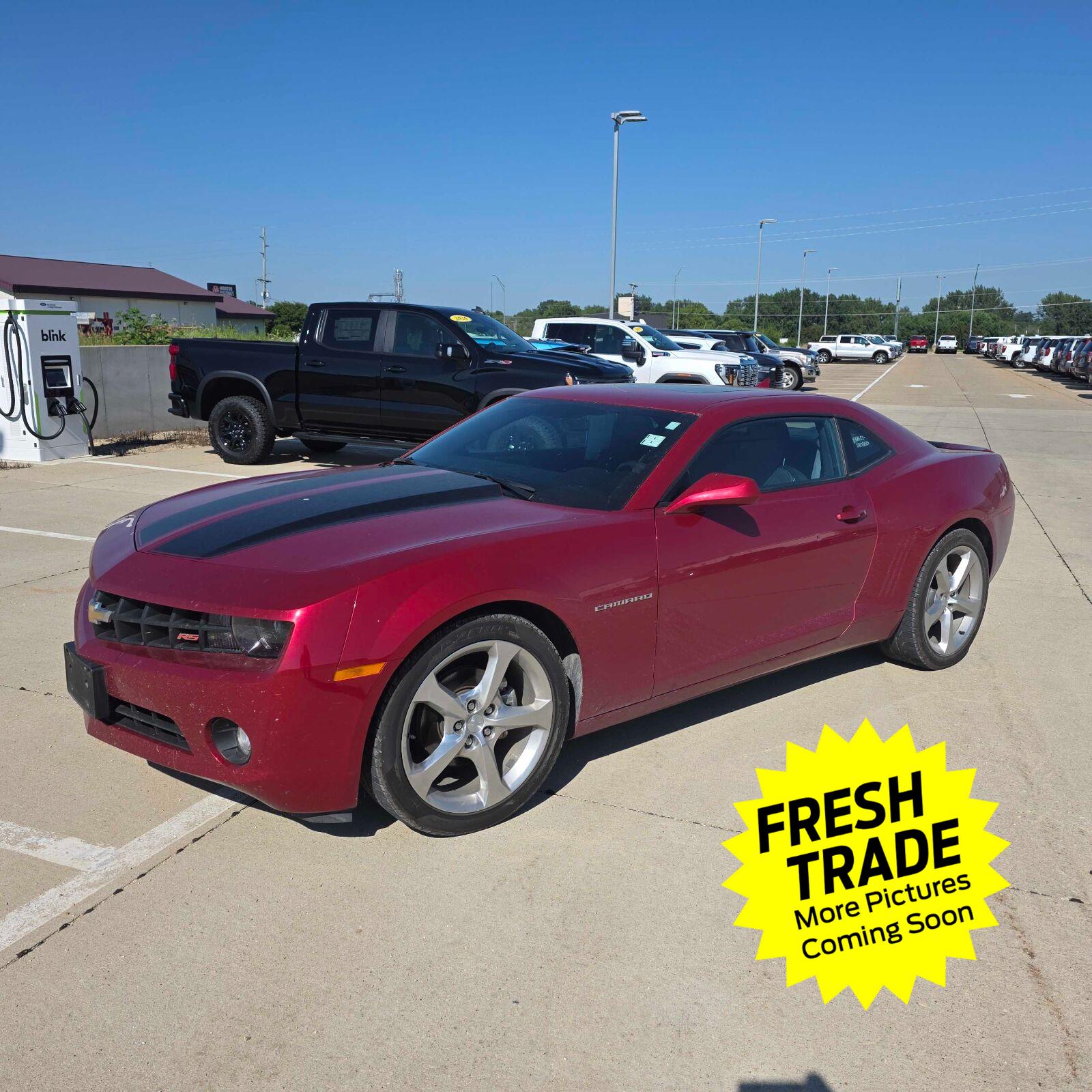 Crystal Red Tintcoat 2013 Chevrolet Camaro Coupe Rear-Wheel Drive 6-Speed Automatic