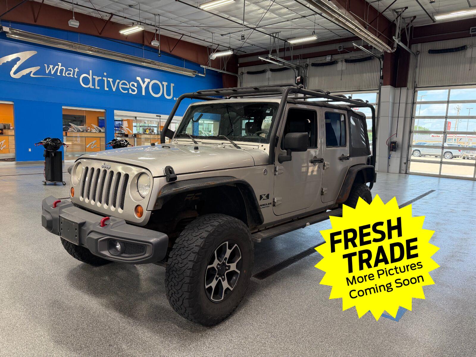 Bright Silver Metallic 2007 Jeep Wrangler SUV / Crossover Four-Wheel Drive 4-Speed Automatic