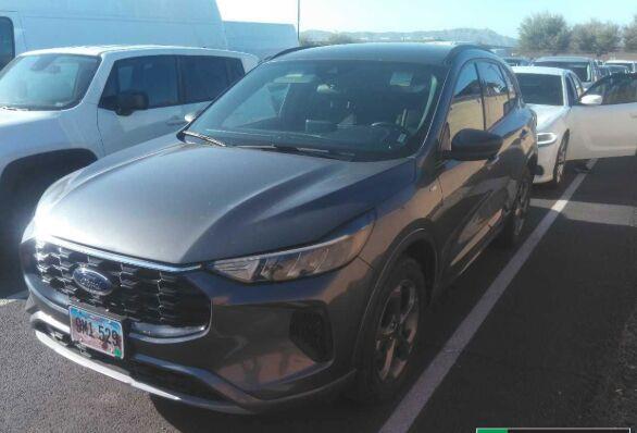 Carbonized Gray 2024 Ford Escape SUV / Crossover All-Wheel Drive 8-Speed Automatic
