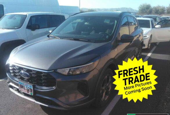 Carbonized Gray 2024 Ford Escape SUV / Crossover All-Wheel Drive 8-Speed Automatic