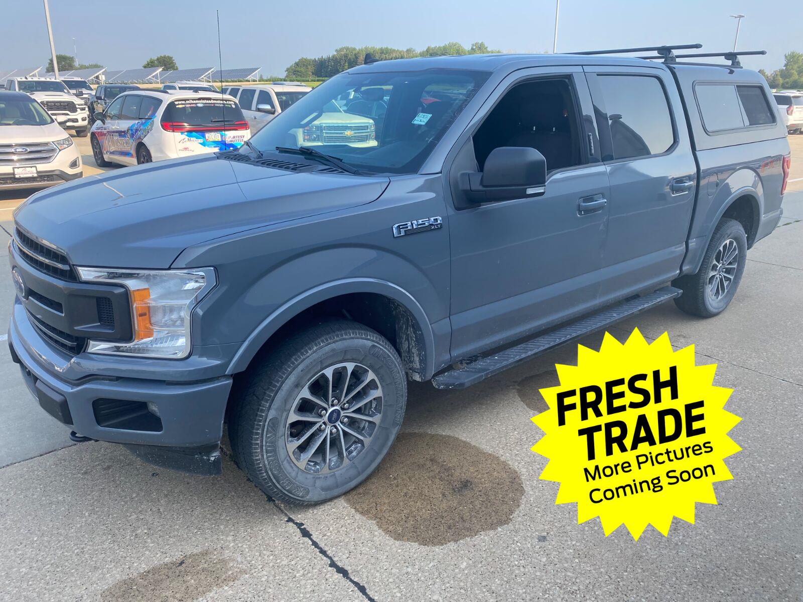 Abyss Gray 2020 Ford F-150 Pickup Truck Four-Wheel Drive Automatic