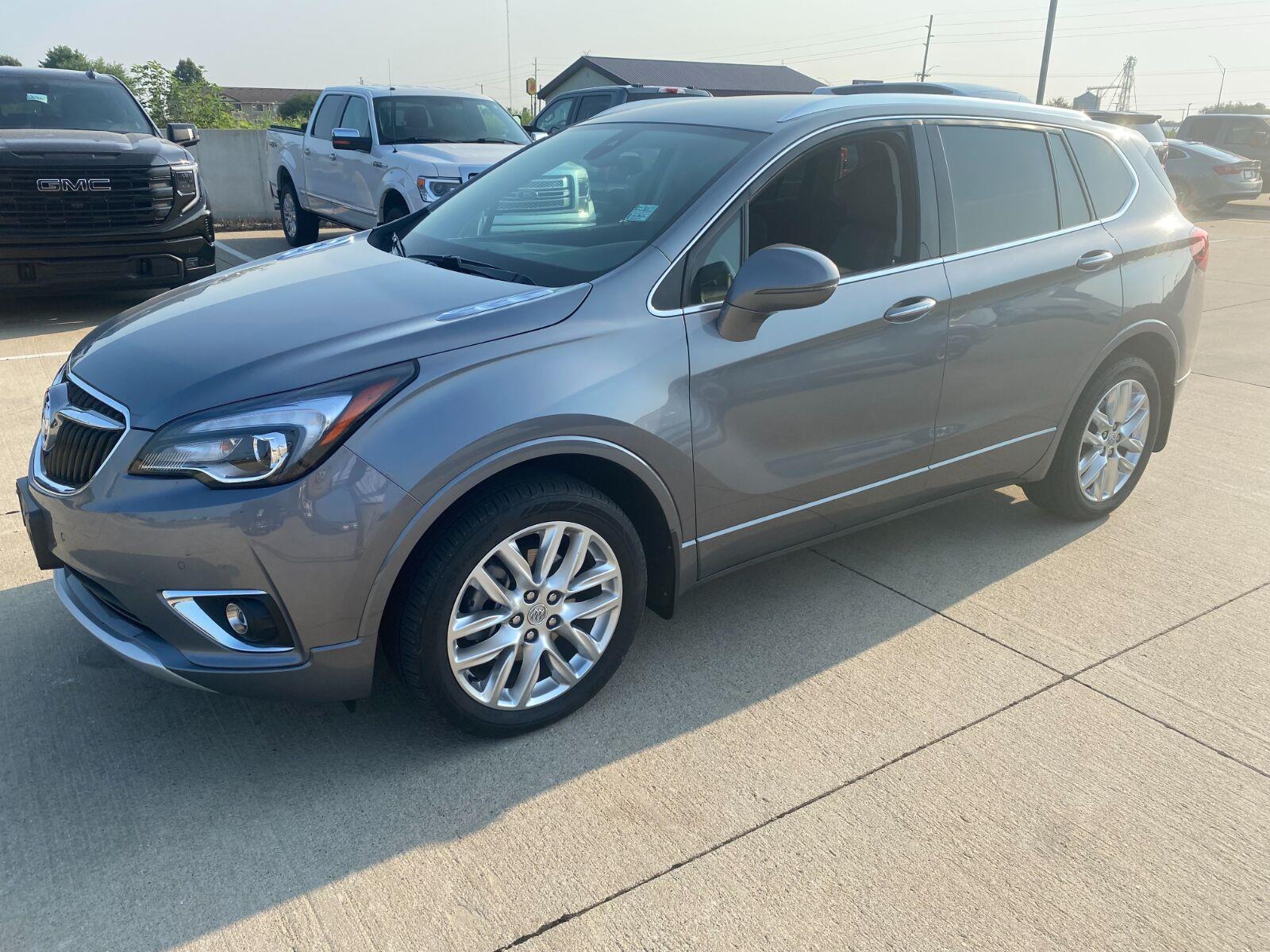 Gray (Satin Steel Metallic) 2020 Buick Envision SUV / Crossover All-Wheel Drive 9-Speed Automatic