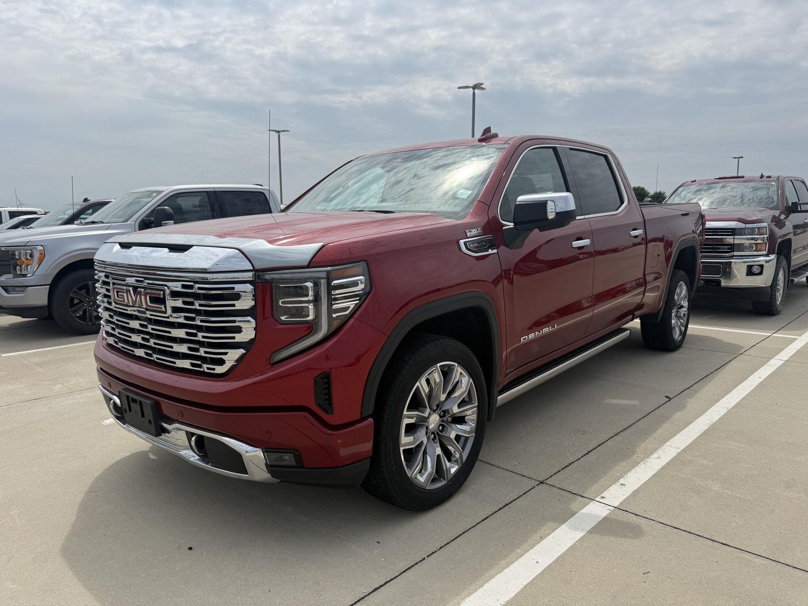 Volcanic Red Tintcoat 2024 GMC Sierra 1500 Pickup Truck Four-Wheel Drive Automatic