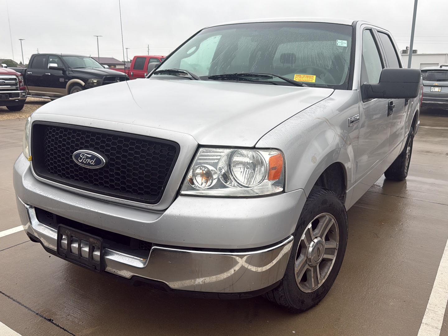 Silver 2005 Ford F-150 Pickup Truck  