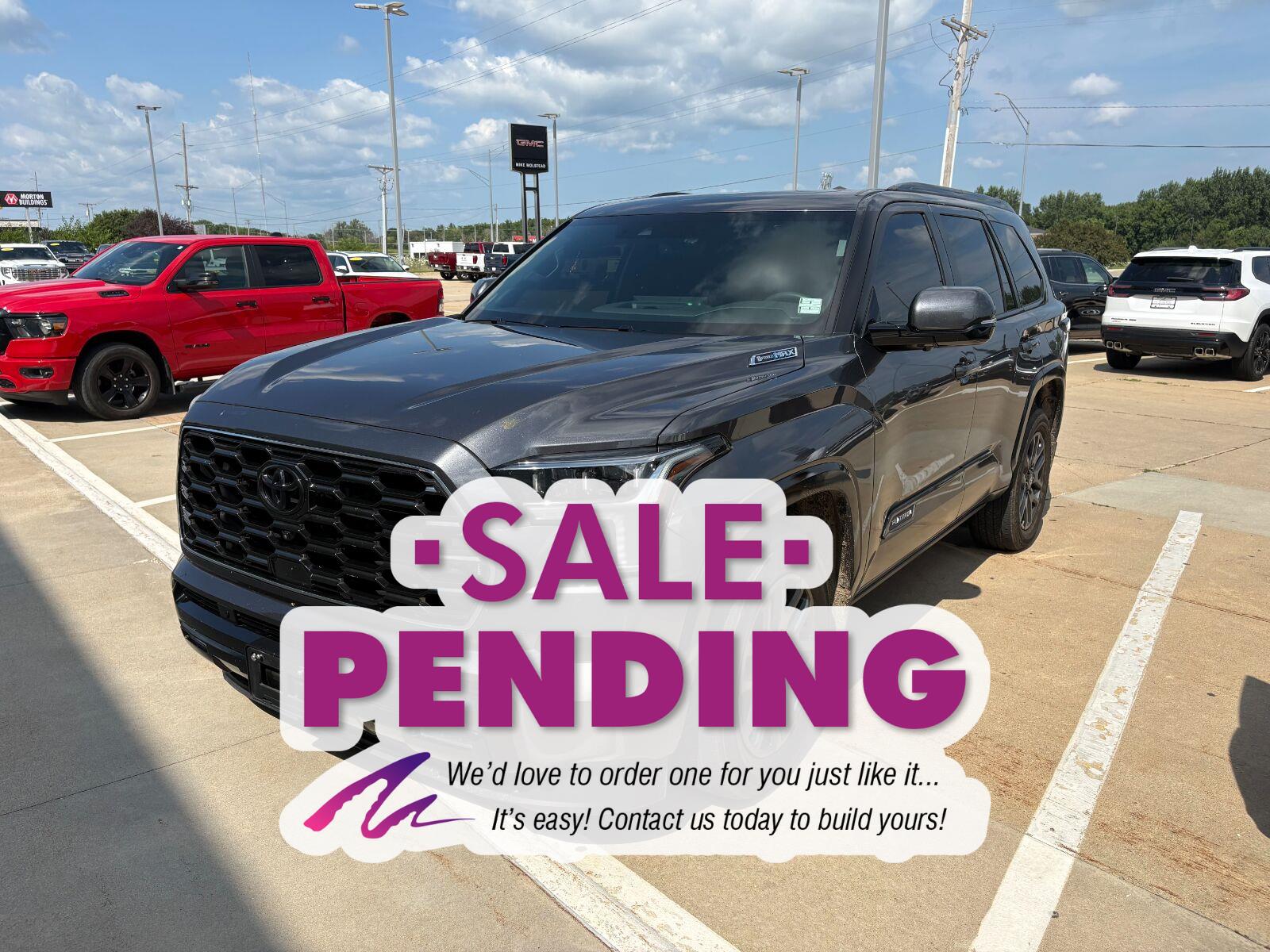 Magnetic Gray Metallic 2025 Toyota Sequoia SUV / Crossover Four-Wheel Drive Automatic