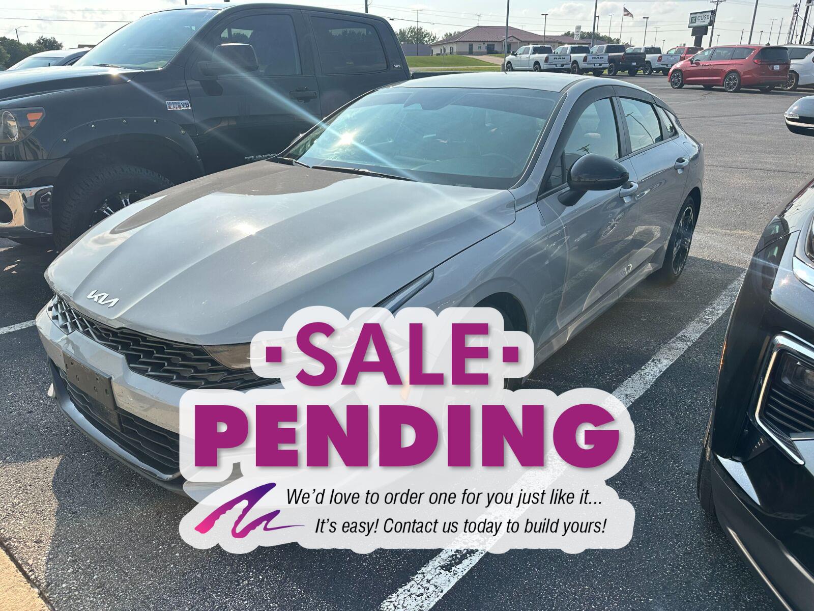 Wolf Gray 2023 Kia K5 Sedan Front-Wheel Drive 8-Speed Automatic