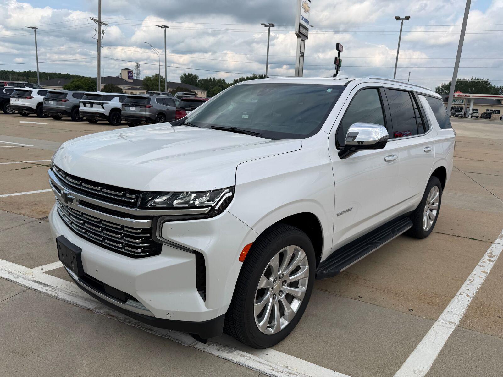 White (Iridescent Pearl Tricoat) 2021 Chevrolet Tahoe SUV / Crossover Four-Wheel Drive Automatic