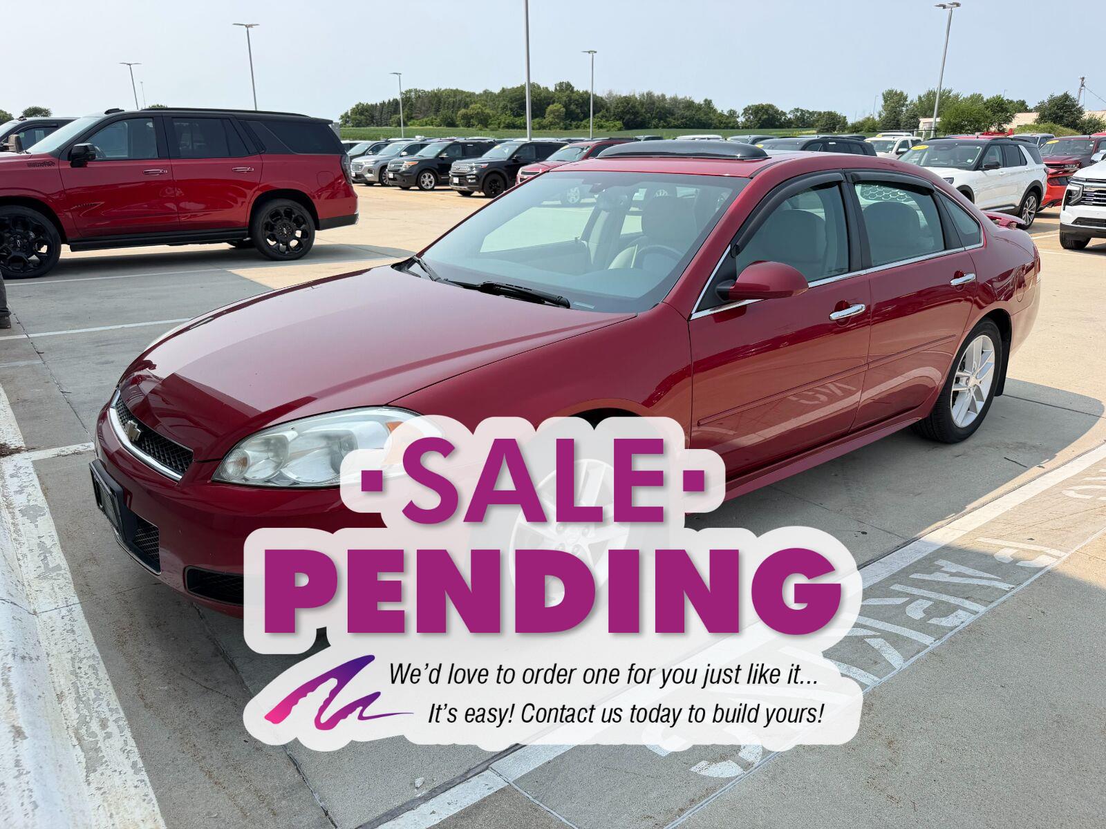 Crystal Red Tintcoat 2013 Chevrolet Impala Sedan Front-Wheel Drive 6-Speed Automatic Overdrive