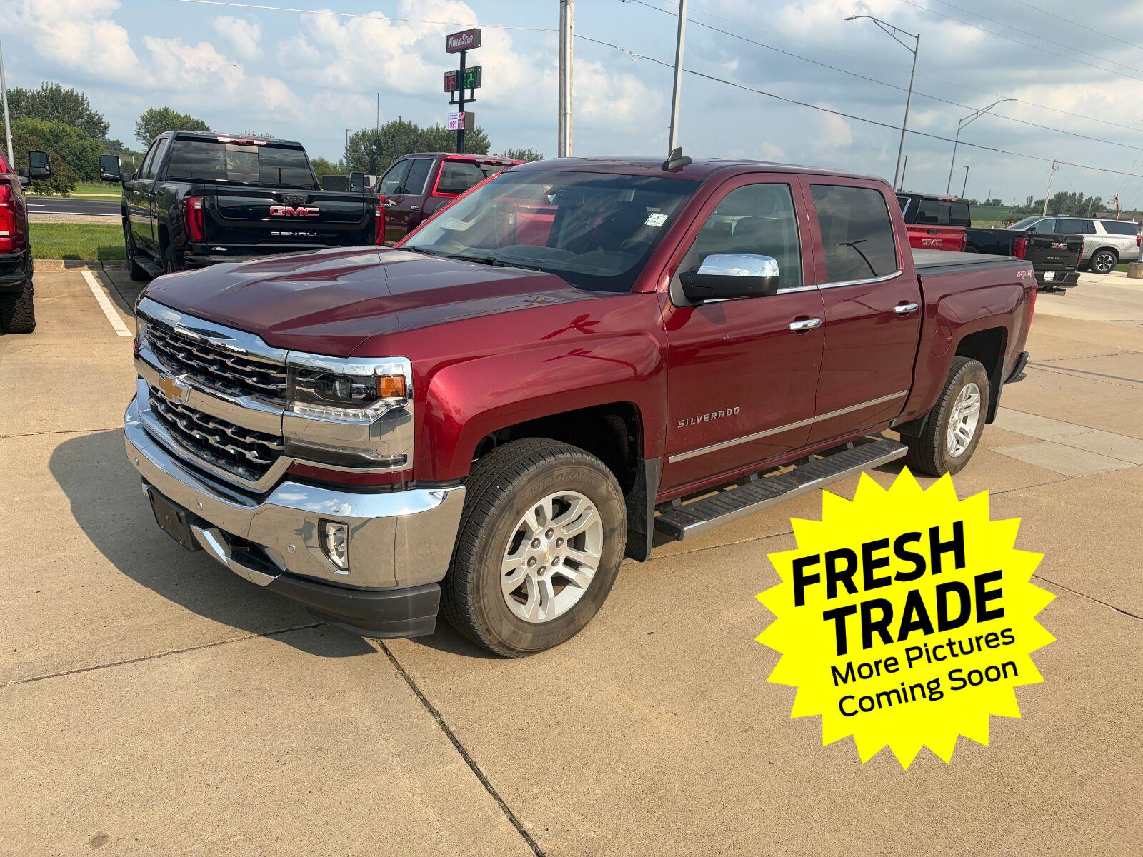 2016 Chevrolet Silverado 1500 LTZ Crew Cab 4WD