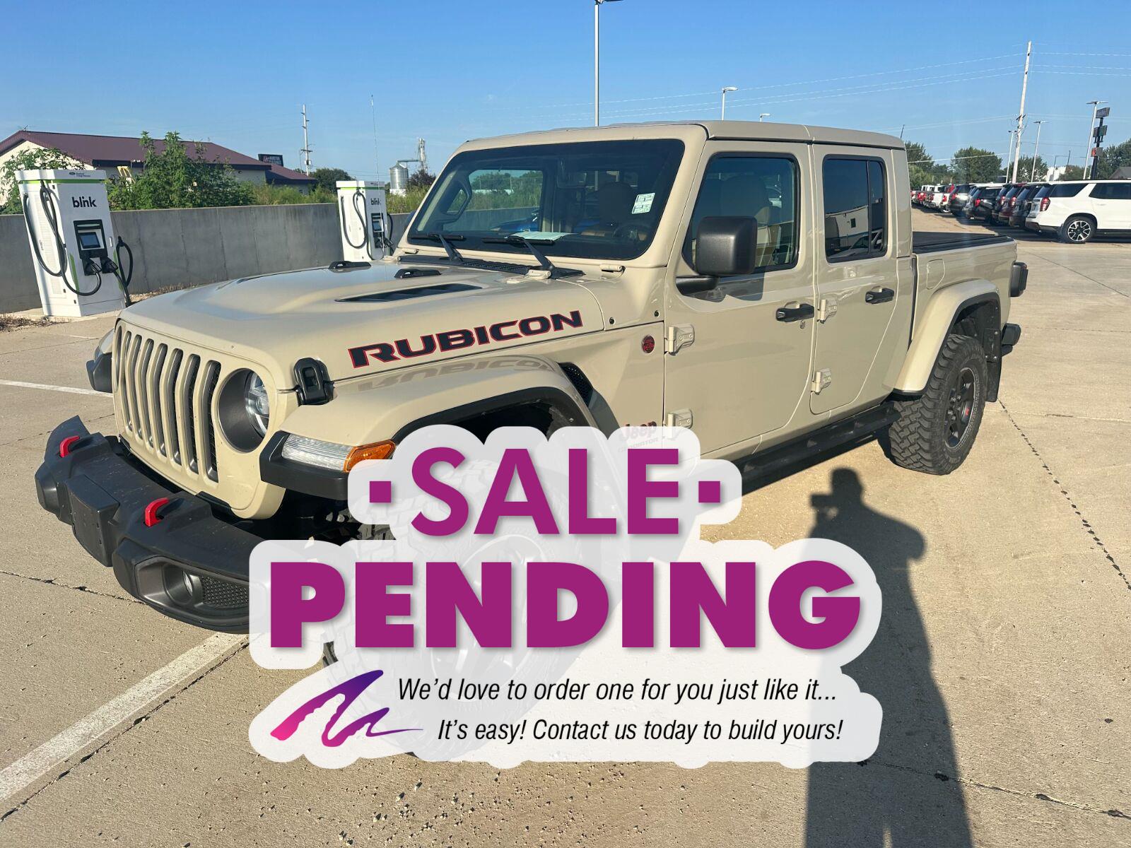 Brown (Limited Edition Gobi Clearcoat) 2022 Jeep Gladiator Pickup Truck Four-Wheel Drive 8-Speed Automatic