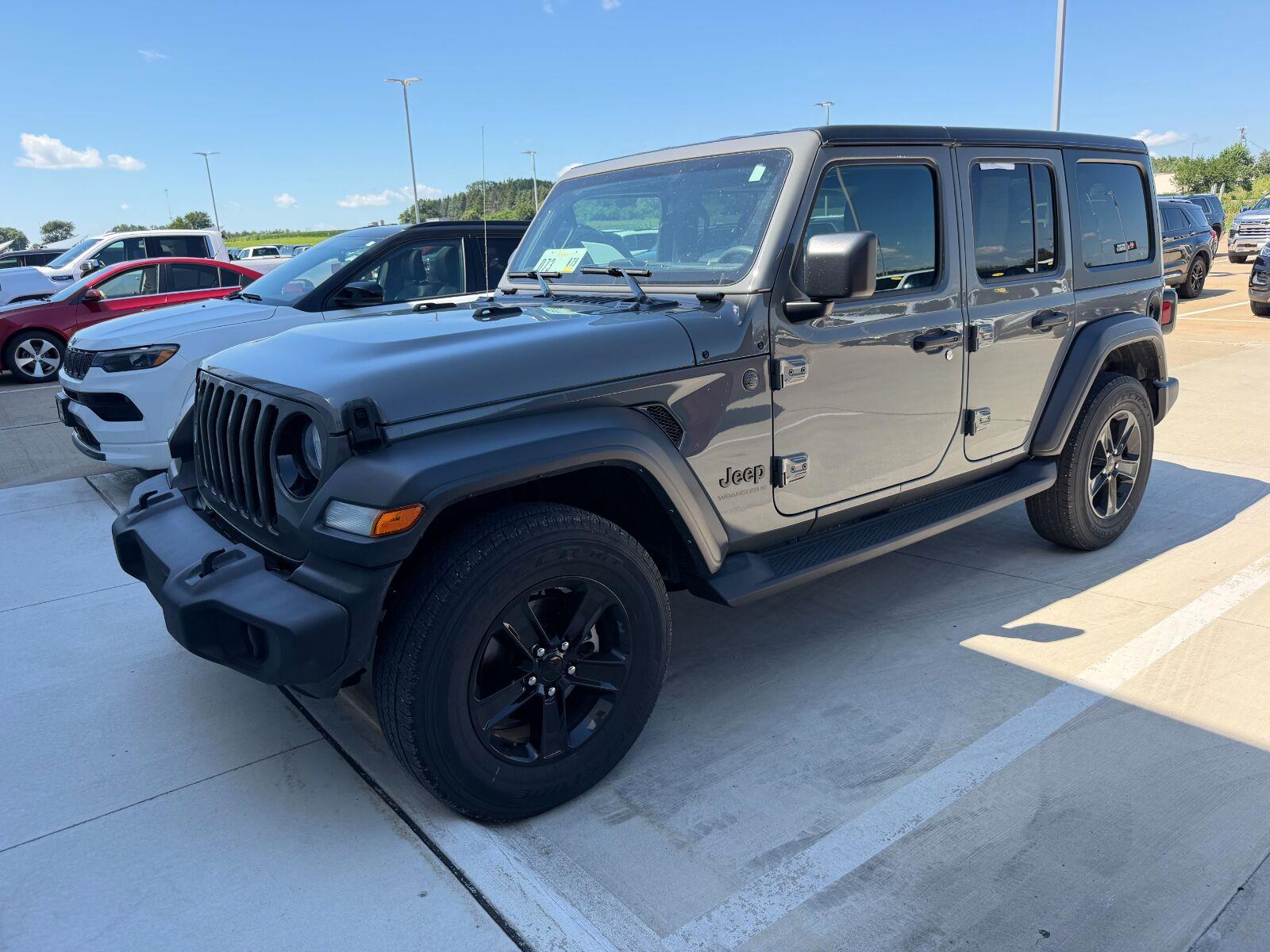 Sting-Gray Clearcoat 2023 Jeep Wrangler SUV / Crossover Four-Wheel Drive 8-Speed Automatic