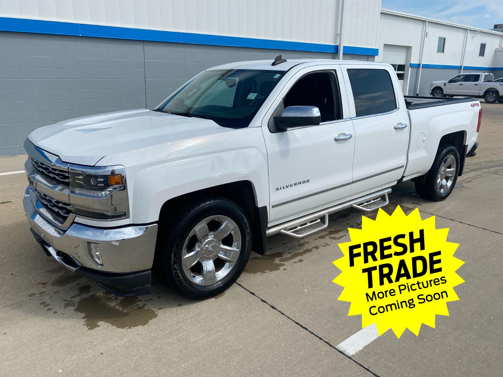  2018 Chevrolet Silverado 1500 LTZ Crew Cab 4WD   