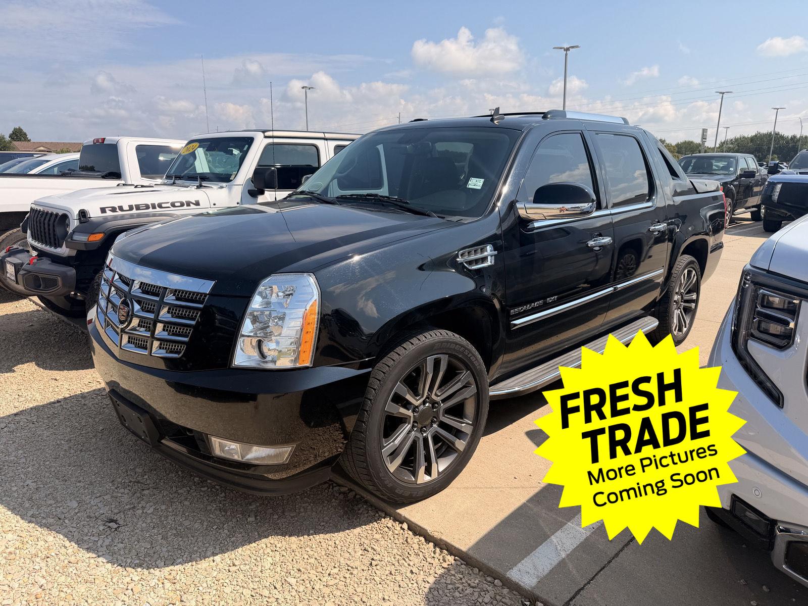 Black Raven 2013 Cadillac Escalade EXT Pickup Truck All-Wheel Drive 6-Speed Automatic