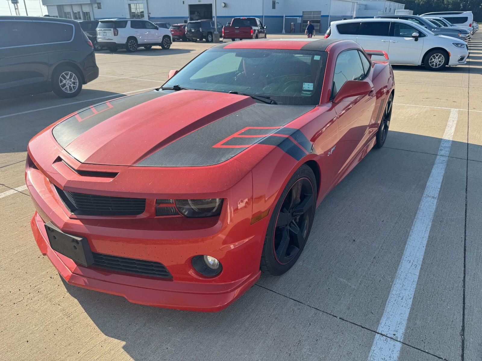 Inferno Orange Metallic 2012 Chevrolet Camaro Coupe Rear-Wheel Drive 6-Speed Automatic