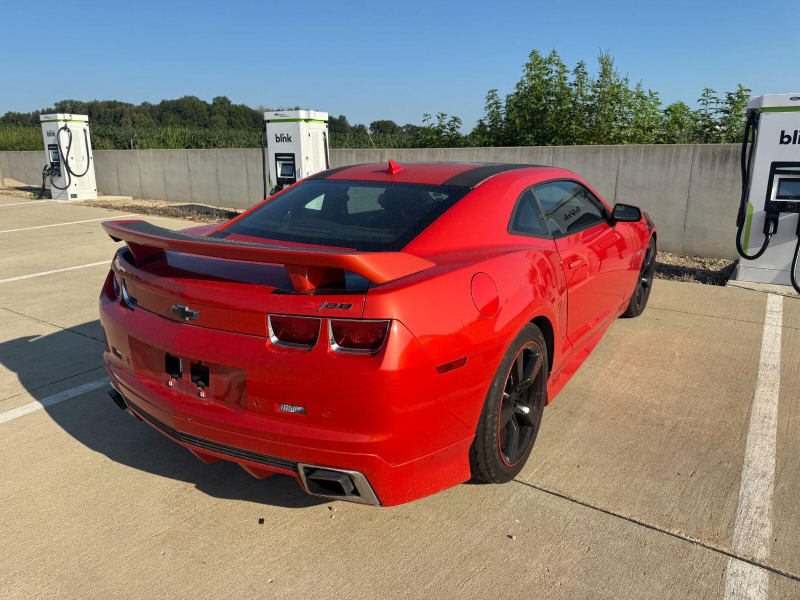 Used 2012 Inferno Orange Metallic Chevrolet 2SS image 3
