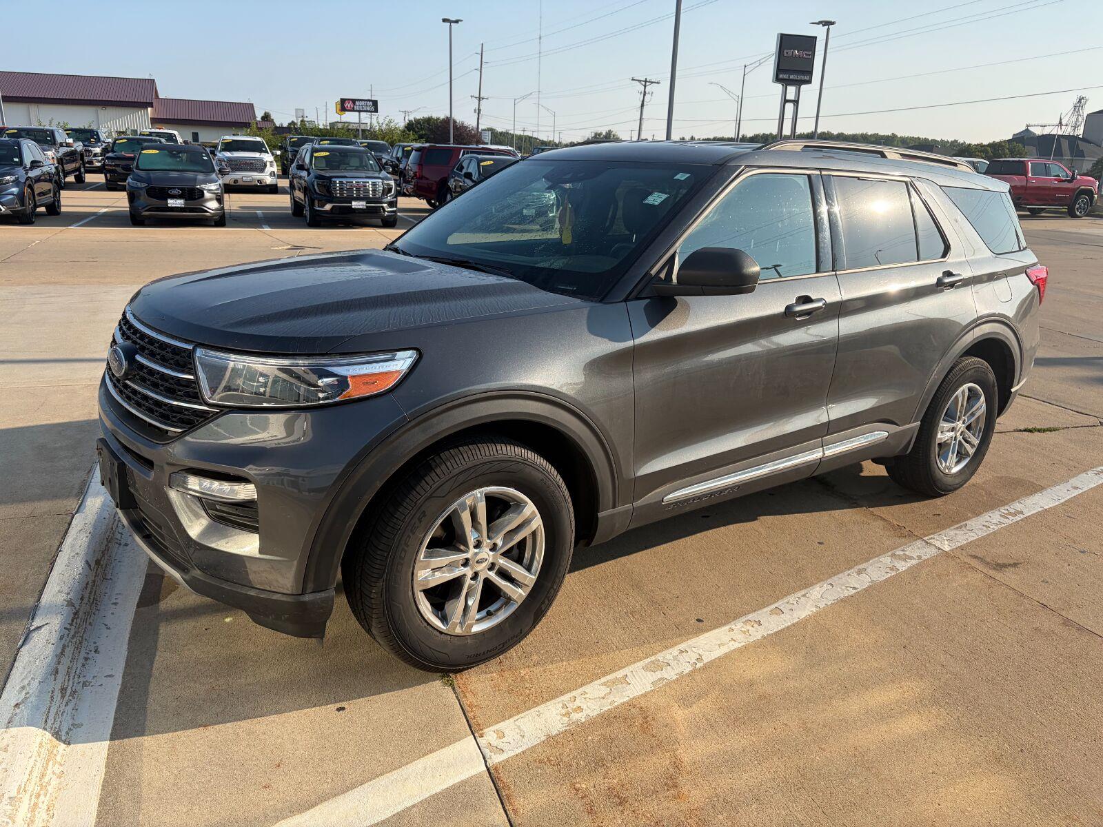 Gray (Magnetic) 2020 Ford Explorer SUV / Crossover All-Wheel Drive Automatic