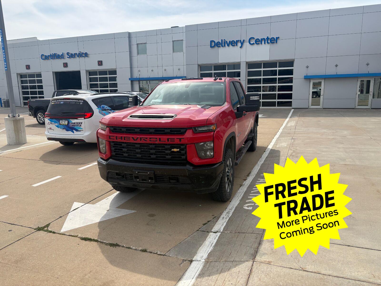 Red Hot 2021 Chevrolet Silverado 2500HD Pickup Truck Four-Wheel Drive 6-Speed Automatic