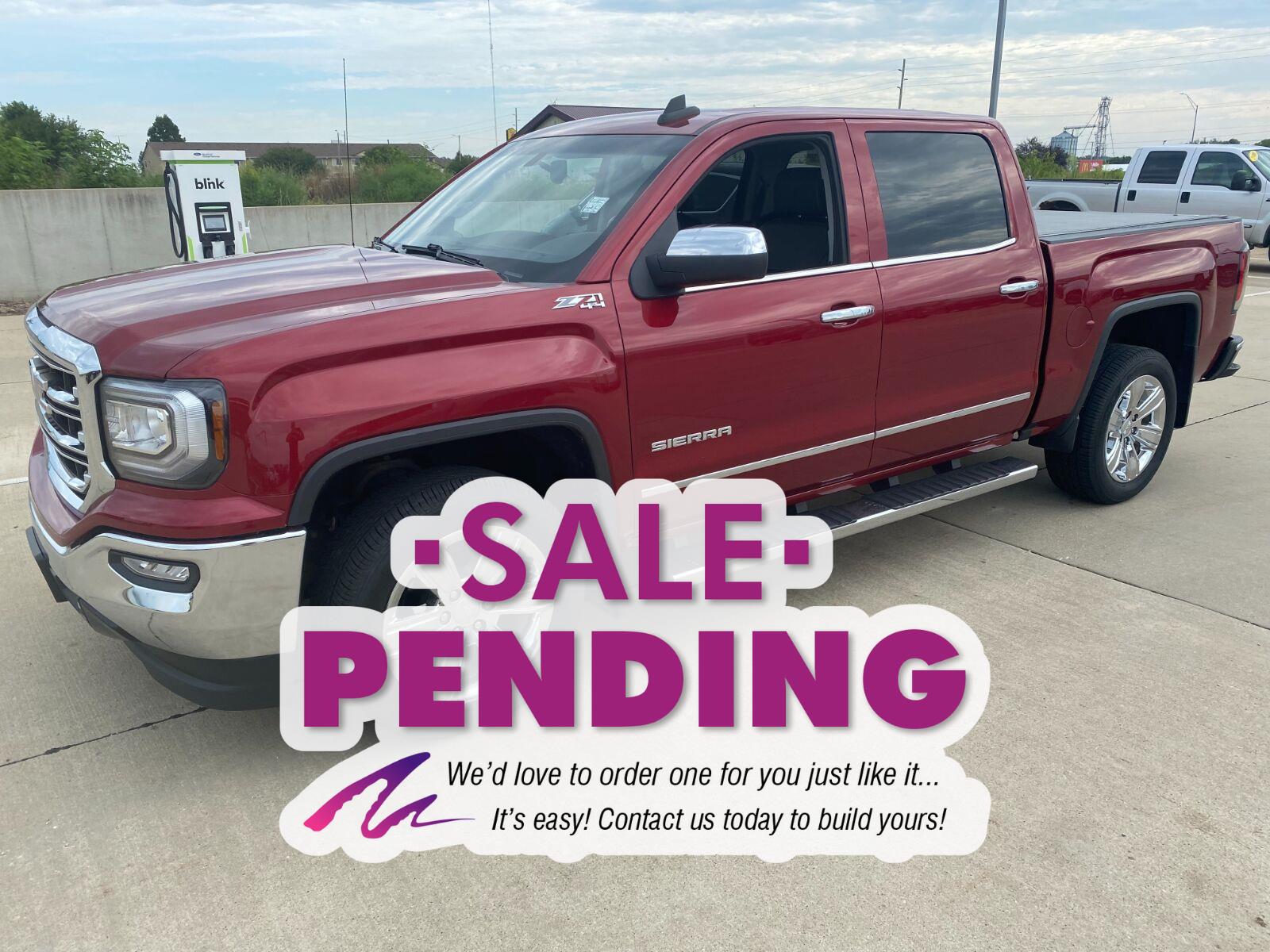 Red Quartz Tintcoat 2018 GMC Sierra 1500 Pickup Truck Four-Wheel Drive 6-Speed Automatic
