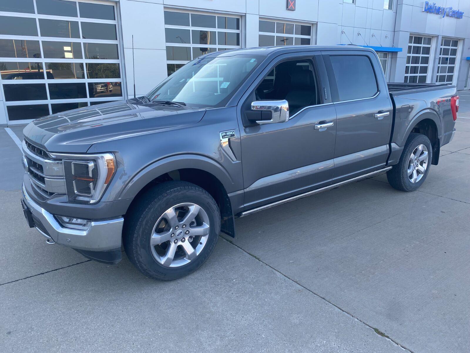 Carbonized Gray 2022 Ford F-150 Pickup Truck Four-Wheel Drive Automatic