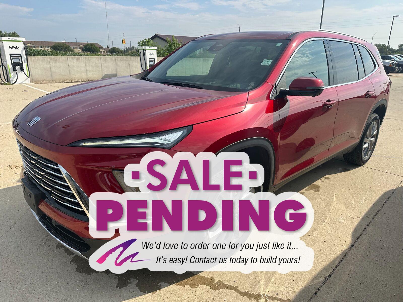 Cherry Red Tintcoat 2025 Buick Enclave SUV / Crossover Four-Wheel Drive 8-Speed Automatic