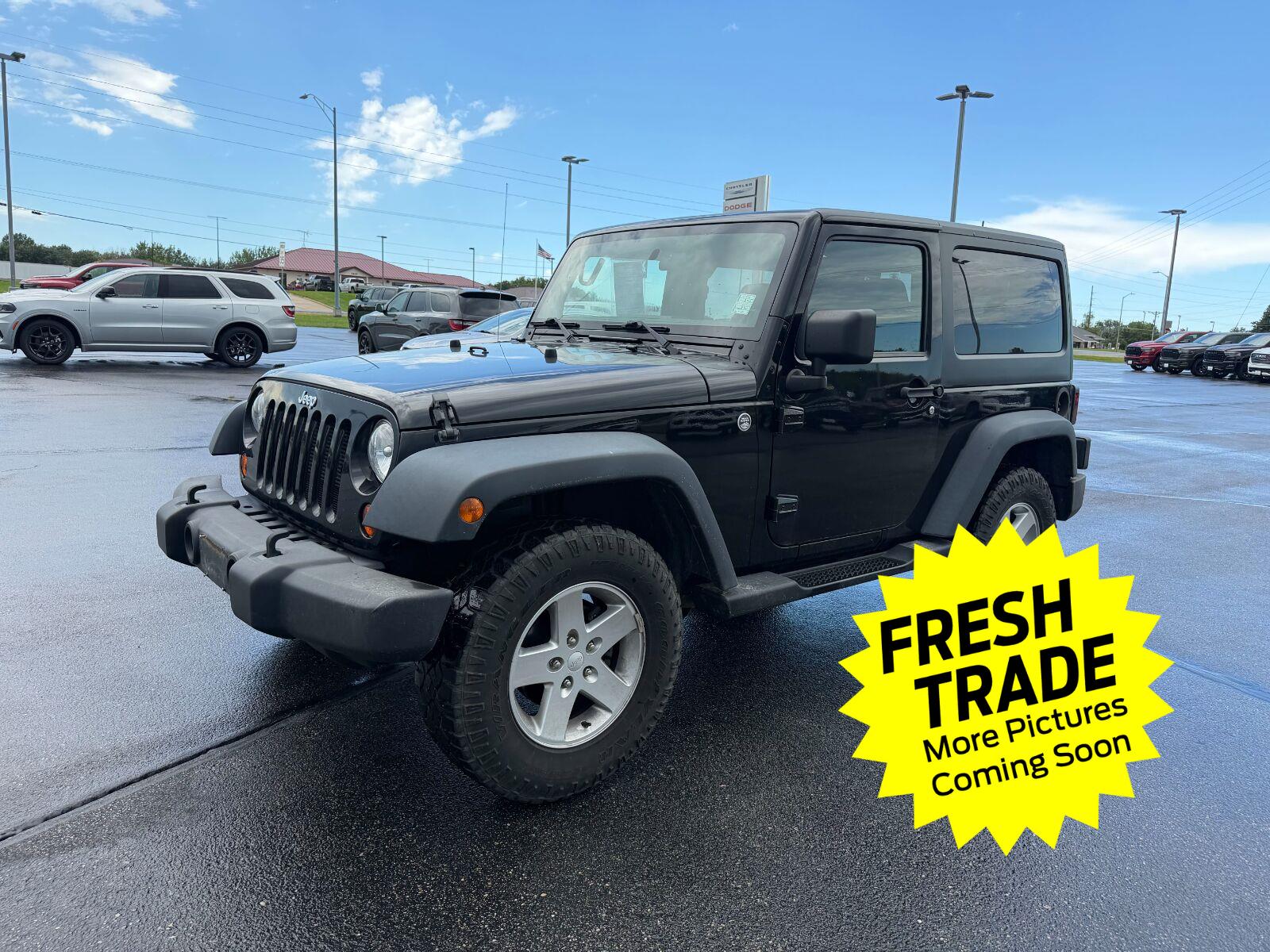 Black 2012 Jeep Wrangler SUV / Crossover Four-Wheel Drive 5-Speed Automatic