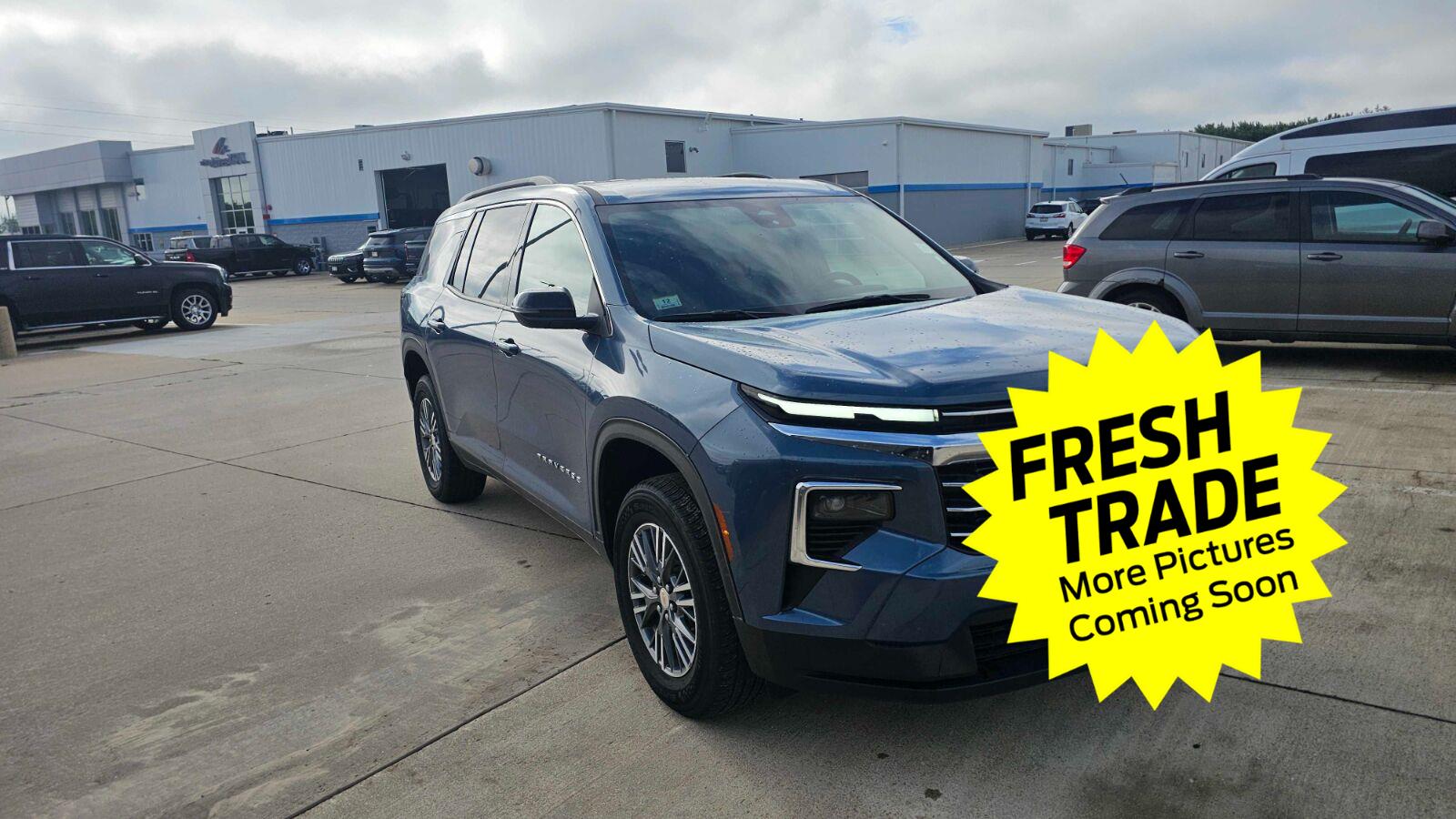 Used 2025 Lakeshore Blue Metallic Chevrolet AWD LT image 3