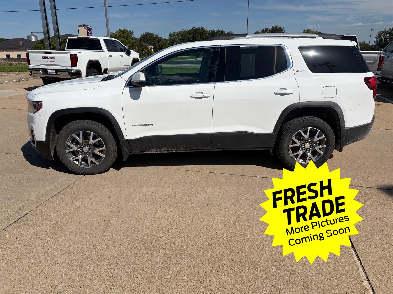 Used 2022 Summit White GMC SLT image 8